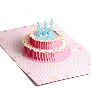 BIRTHDAY CAKE | 3D CARD