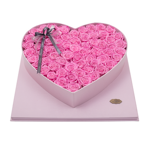 Pink Preserved Roses | Luxury Pink Romantic Love Box