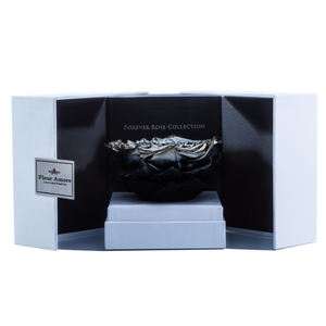 Silver Mega Preserved Rose | Swing Opening Box