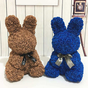 Everlasting Bunny Royal Blue Rose