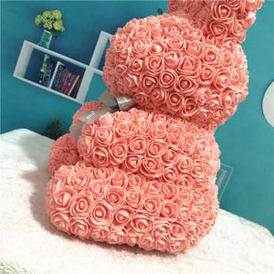 Everlasting Bunny Coral Rose