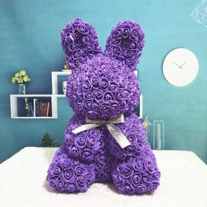 Everlasting Bunny Purple Rose