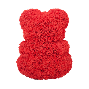 Grande Red Rose Bear 70cm Tall